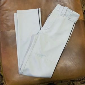 Mizuno gray baseball pants